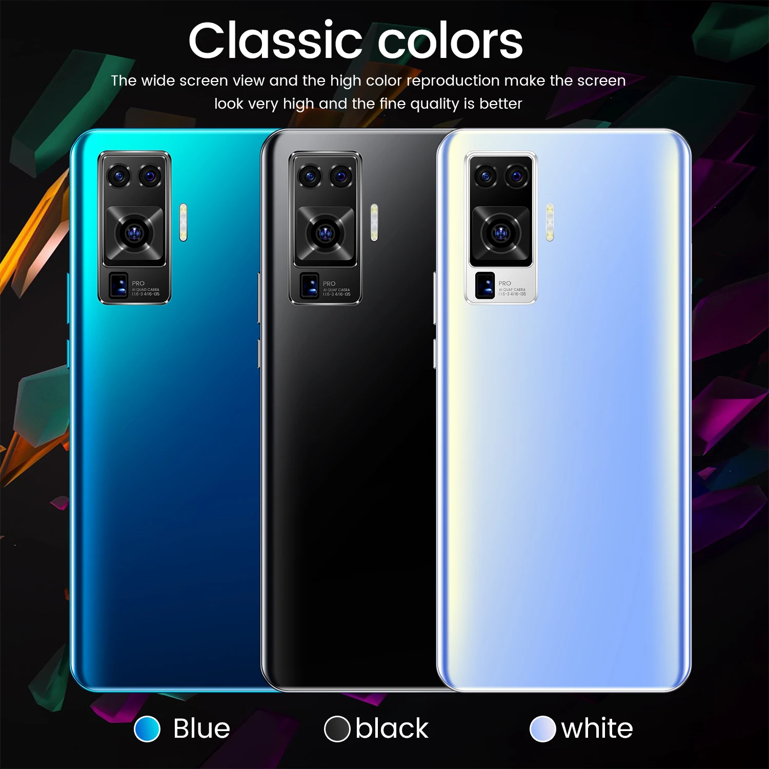 X70 Pro Plus 5g Smart Phone 7.3inch Mobile Phone 48.0mp 16gb+512gb ...