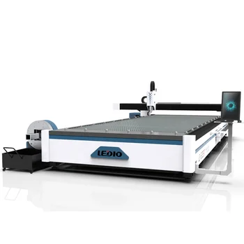 Guangzhou CNC Fiber Laser Steel Tube Cutting Machine 3015 Fiber Laser Cutting Machine for Metal Sheet and Pipe