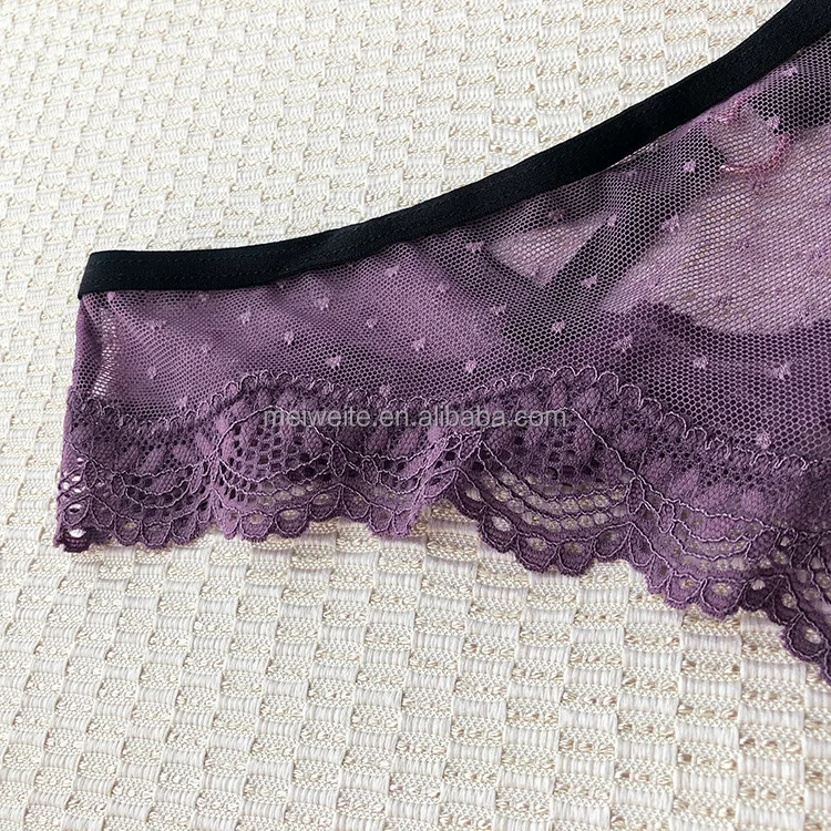 Sexy Variety Lace T Back Low Waist See Though Lace Thongs For Women