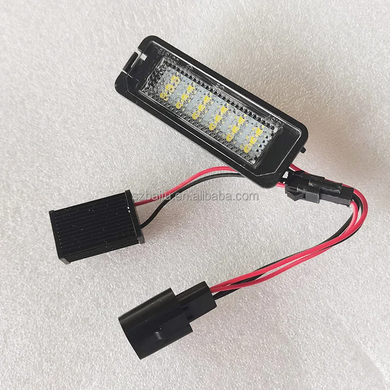 VW golf  License Light