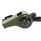 With Compass 3 In 1 Outdoor Camping Climbing Survival Whistle With Thermometer And Compass Survival Kit
