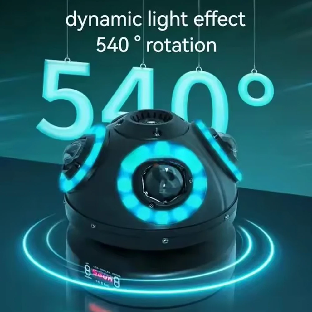 Football Lights Stage Lights Outdoor Christmas Laser LED Moving Head Professional Performance Disco Spotlights