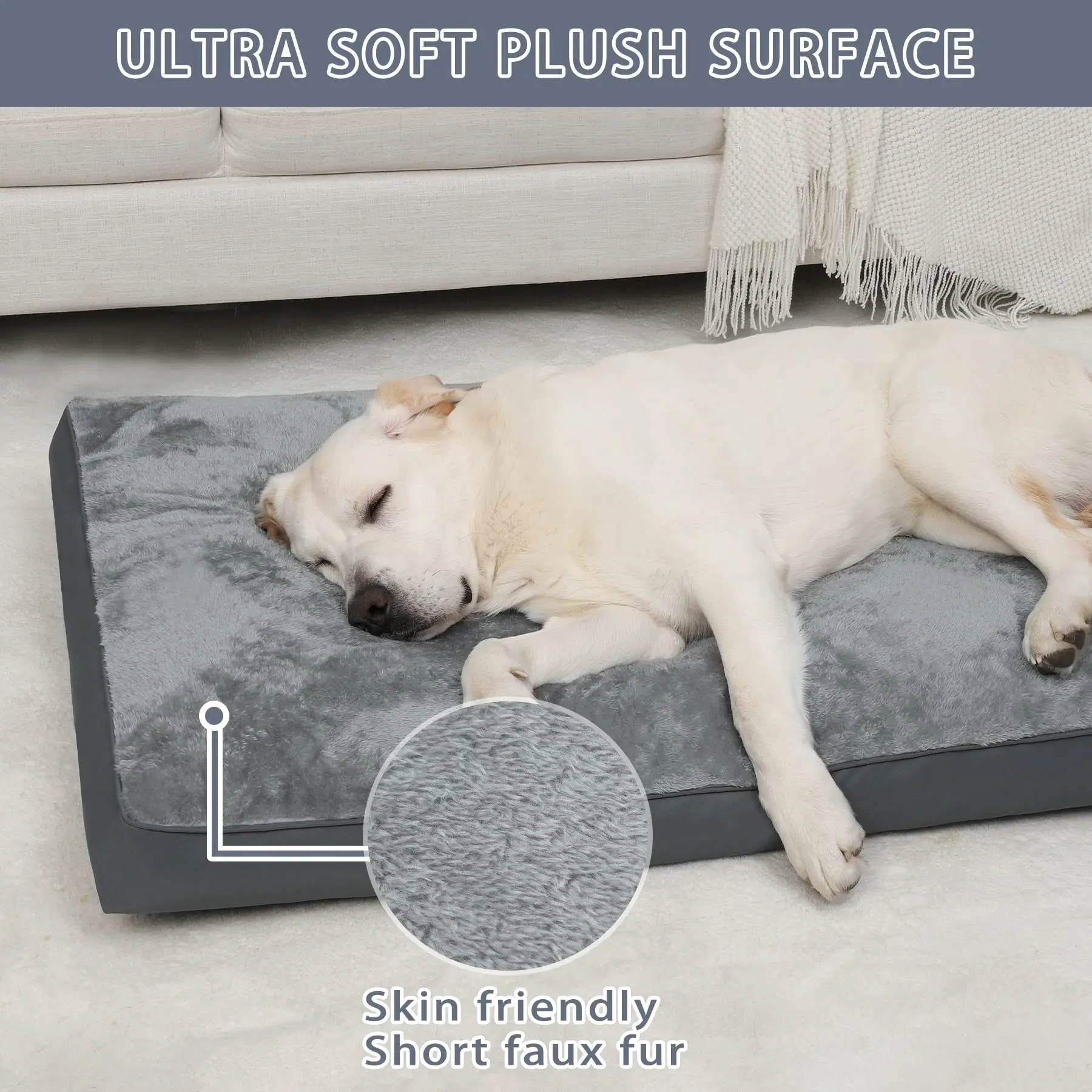 product large sized orthopedic dog beds pet beds for dogs with removable cover-49