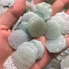 Pendant Jade Jade Stone Pendant DIY Natural Stone Bagua Craft Pendant Jade Jewelry Pendant Wholesale