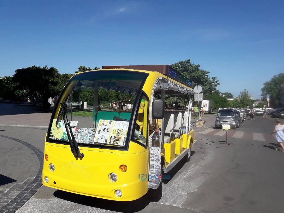 Cheap Customized Electric Seater Bus For City Shuttle Sightseeing