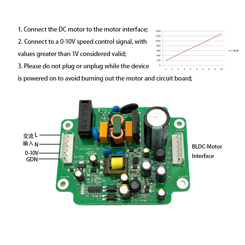 Brushless Motor, 24V, 36v, 48v, 310vDC - detail 14