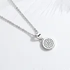 925 Necklace Silver Wholesales Bohemian 925 Evil Eye Women Pendant Necklace Silver Jewelry