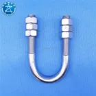 Bolt Zinc Plated Bolt Carbon Steel Zinc Plated Or Hot Dip Galvanized U Bolt With Nuts