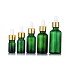 Perfume Attar Oil Wholesale Empty Perfume 5ML 10ML 15ML 20ML 30ML Clear Octagon Attar Glass Essential Oil Bottles