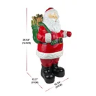 Holiday Santa Lights Garden Decoration Supplies Christmas Outdoor Lighted Santa For Holiday Ornament