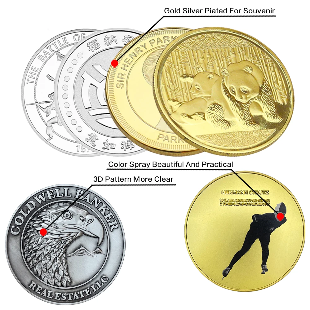 Custom Warna Token Pribadi Solusi yang sempurna untuk kebutuhan bentuk yang disesuaikan 5