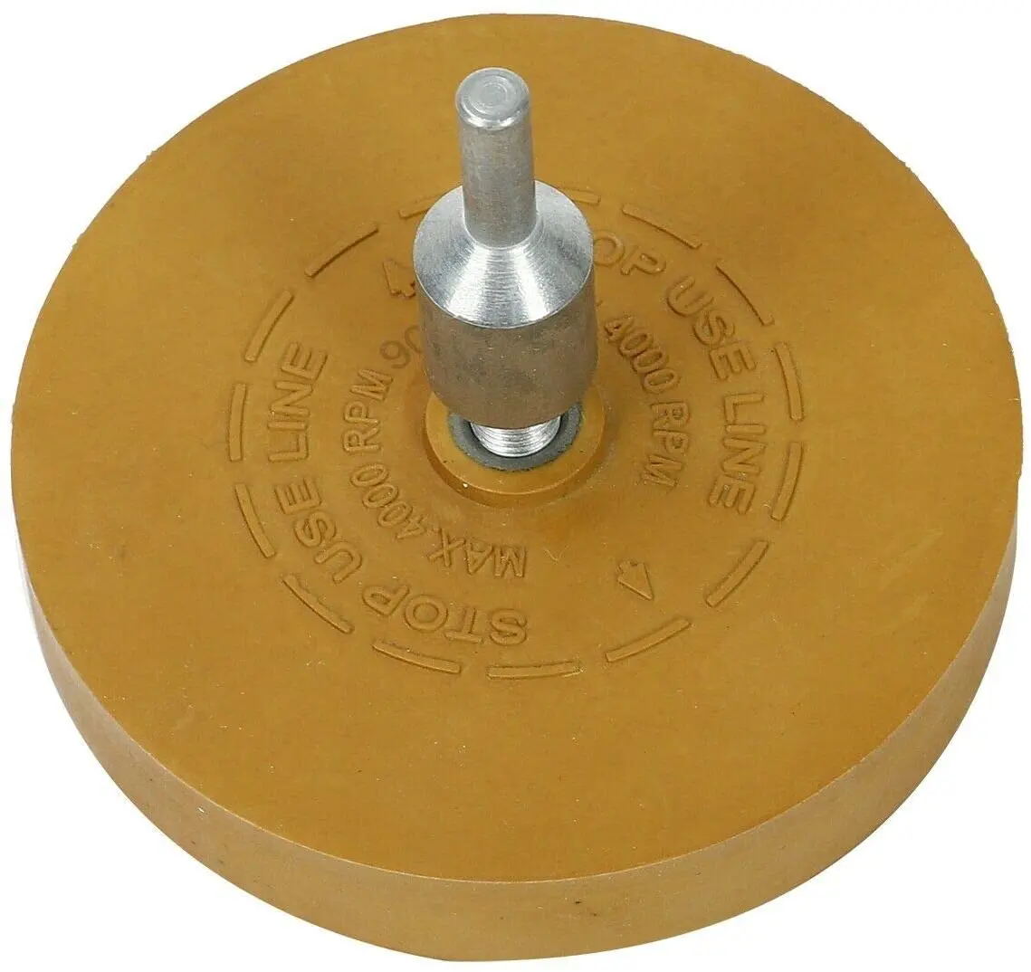 3.5inch Rubber Car Eraser Wheel For Adhesive Sticker Pinstripe Decal