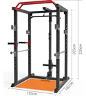 Gym Fitness Hot Sale Adjustable Gym Squat Barbell Fitness Stand Tools Support Power Rack