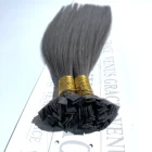Inch Hair Extensions Blond 613 Color 28 Inch Virgin Cuticle Aligned 100% Human Hair Flat Tip Hair Extensions For Fusion