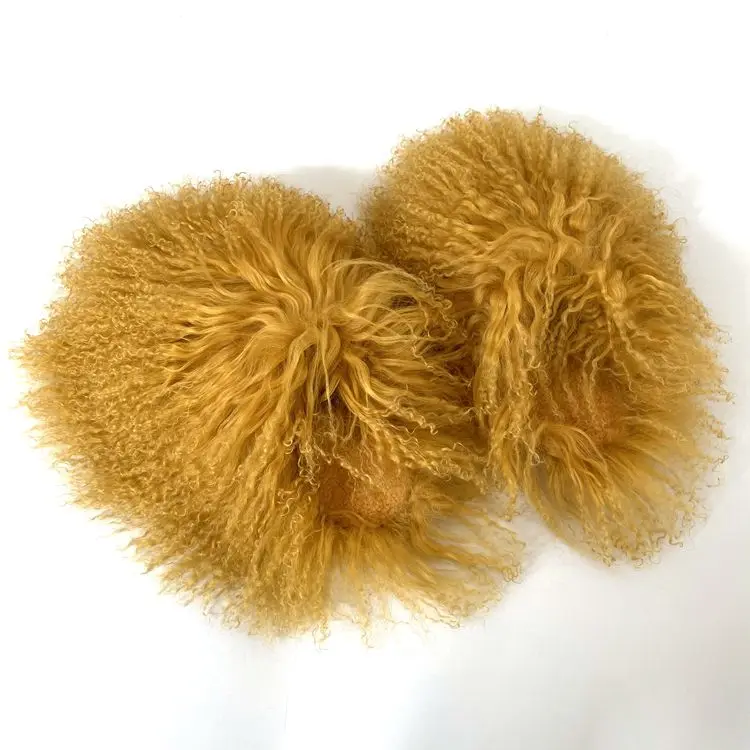 long hair slippers