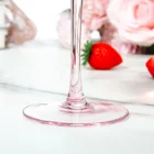 Gin Glasses China Factory Wholesale New Arrival Gin Glass Goblet Wine Glass Gold Rim Long Stem Balloon Gin Glasses