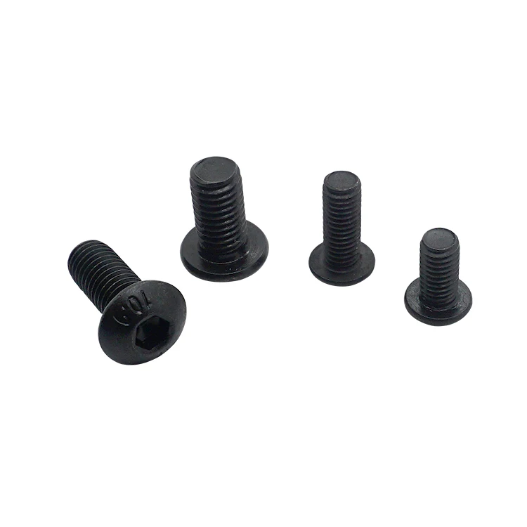 10.9 Grade High Hardness Carbon Steel Screw Hexagonal Round Head Bolt Locking Component M4/5/6/8 manufacture