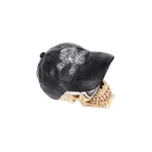Gift Souvenir Creative Resin Skull In A Black Hat Decoration Gift Souvenir Wholesale