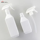 Spray Plastic Bottle Plastic Spray Bottle Mist Trigger Spray Chemical Plastic Square Mist Matte Spray Bottle Fine Mist
