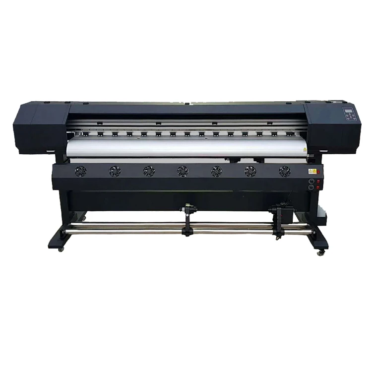 Impresora De Inyección De Tinta Industrial Xp600,Doble Cabezal,1,8 M,6  Pies,Para Lona,Plóter De Vinilo - Buy Impresora De Inyección De Tinta  Industrial,Impresora Xp600,De Plotter De Vinilo Product on Alibaba.com