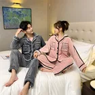 Family Winter Pyjamas Women Eco Friendly Smooth Winter Women Unisex Family Matching Pajamas For Couples