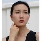 Earring Fashion Elegant Hoop Earring Woman 2021 New Women With Jewelry