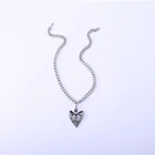 Style Wings Popular Hiphop Low Moq Competitive Price Angel Necklace Korean Style Street Angel Wings Necklace