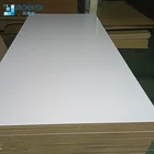 Wood 1220*2440mm 18mm White Grey Wood Laminated Melamine Nigeria MDF Board MDF Panel Board Price