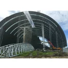 Coal Storage Structure Xuzhou LF Prefab Steel Structure Space Frame Light Steel Coal Storage