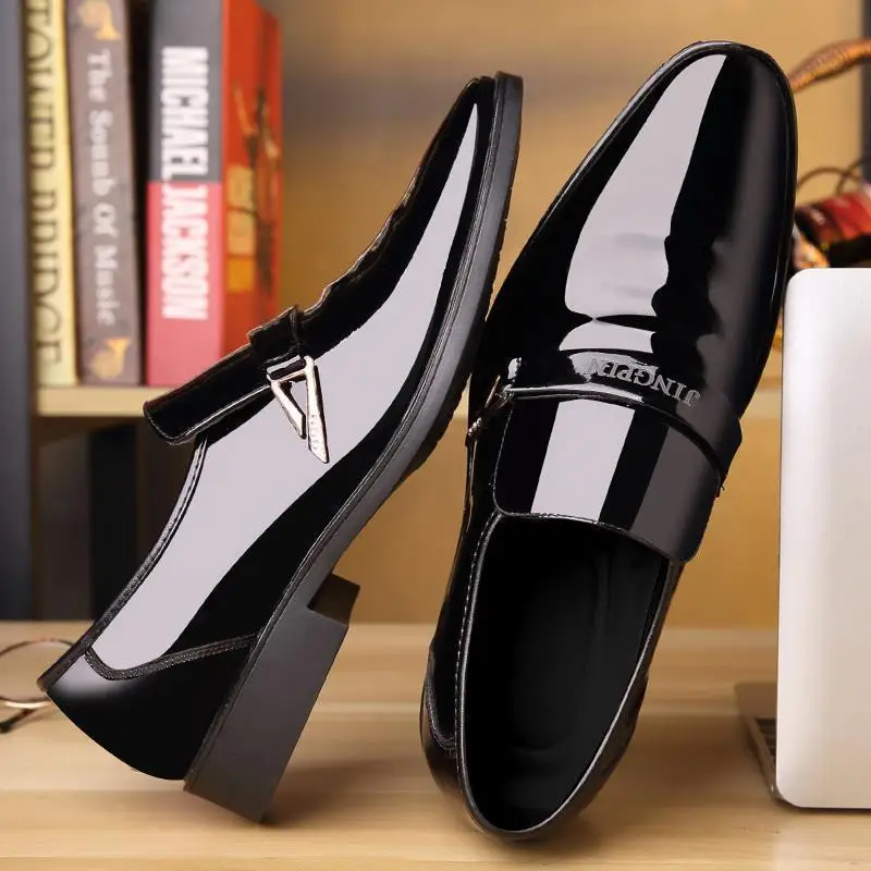 Men Pure Genuine Leather Derby Shoes Office Wear Casual Wear Formal Shoes Men Party Dress Shoes Leather