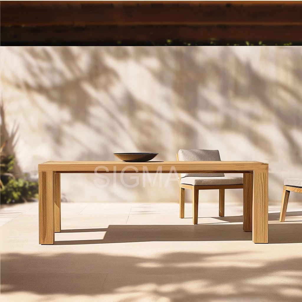 Customized service sofa sectional garden sofas Teak outdoor garden furniture patio sofa set outdoors furniture coffee table