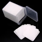 Remover Cleaner Non-woven Eyelash Extension Glue Remover Adhesive Cotton Paper Glue Cleaner Pad