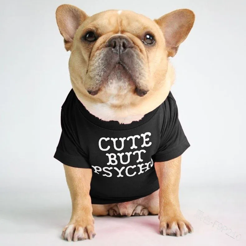 Dougez Summer Cute Pet Dog Clothes Thin T-shirt Cotton Dog Clothes Pet Clothes Teddy Wearing Vest factory