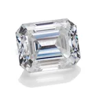 Brilliant Cut White White Loose Stones Thriving Gems Brilliant Cut Diamond White VVS Loose Round Moissanite