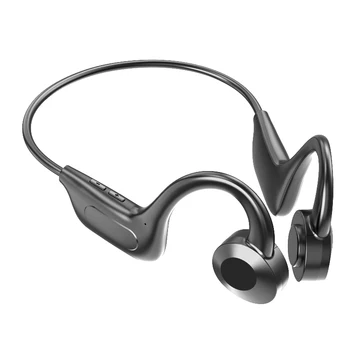 Waterproof Mini Bluetooth Wireless Sports Handsfree Headset Bone Conduction Earphone with mic