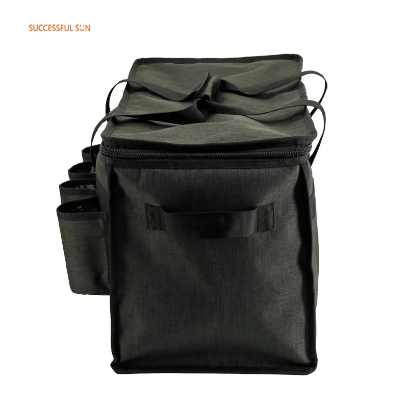 SDB2321-SNOW CANVAS Waterproof Insulated Food Delivery Bag Thermal Food Pizza Bag Picnic Lunch Cooler Bag Popular manufacture