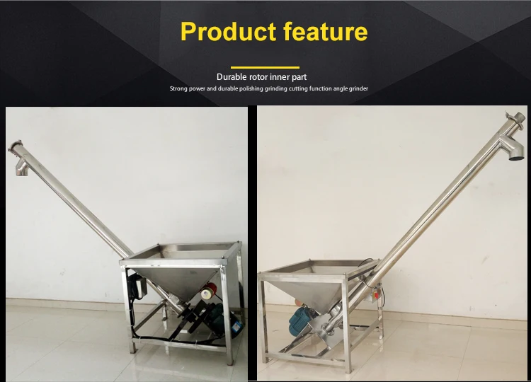 plastic granules powder screw conveyor plastic granules powder screw conveyor