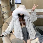 Fox Jacket Winter Fur Coats Women Winter Fur Coat Winter Real Fox Fur Jacket Bomber Jacket Women's