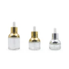 Glass Glassglassglass 20ml/30ml/50ml The New Essential Dropper Glass Bottle Cosmetic Packaging
