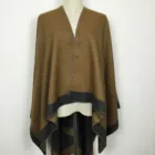 Cotton Cotton Shawl New Fashion Concise Scarf Printed Cotton Shawl Border Style Slit Shawl For Women