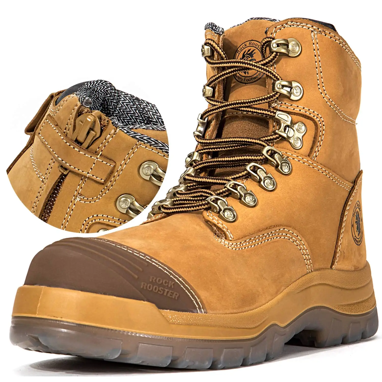 Rts Rockrooster Breathable Safety Shoes 
