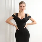 Evening Evening Dresses Women Good Quality Bodycon Evening 1 Piece Dresses For Women Sexy Sleeveless Bandage Dress