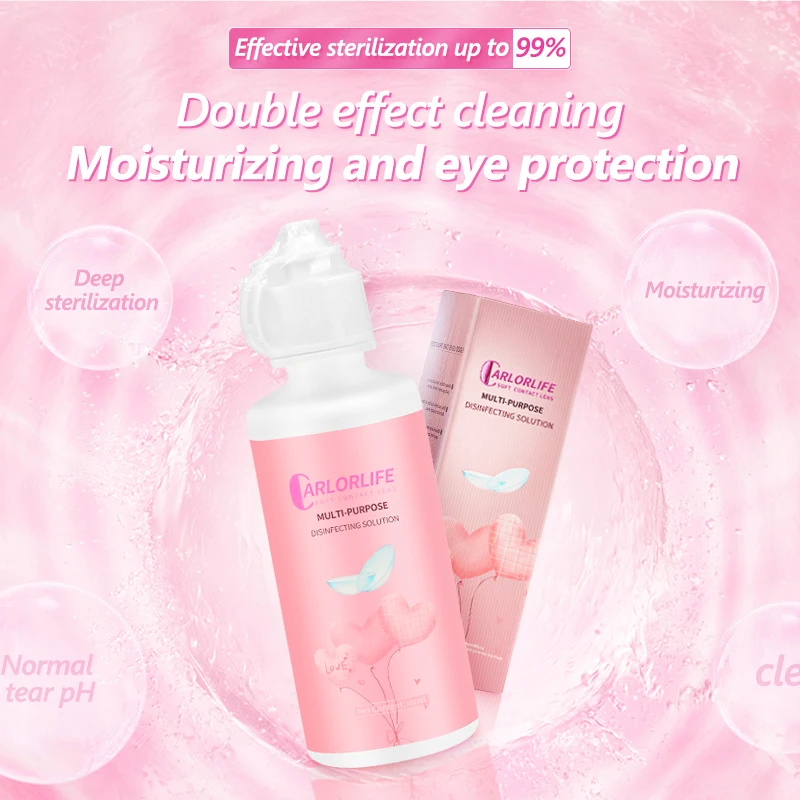 Contact Lens Solution Colored Contact Lenses Solution Volume 75ml 150ml