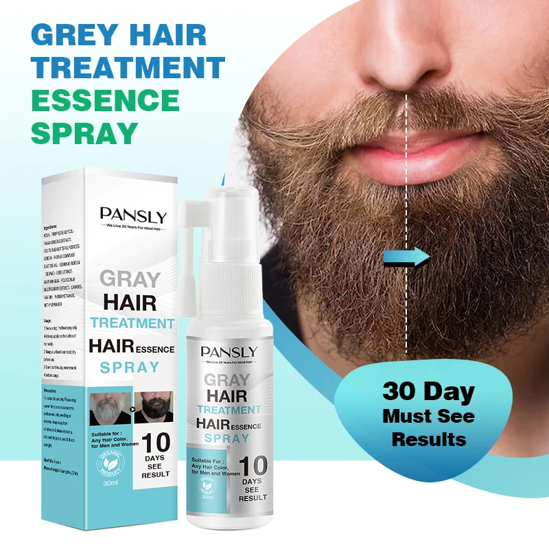 Oem/odm Gray Treatment White Hair To Black Natural Treatment For Bald Hair  - Buy Gray Hair Treatment,White To Black Hair,Black Hair Color Spray  Product on 