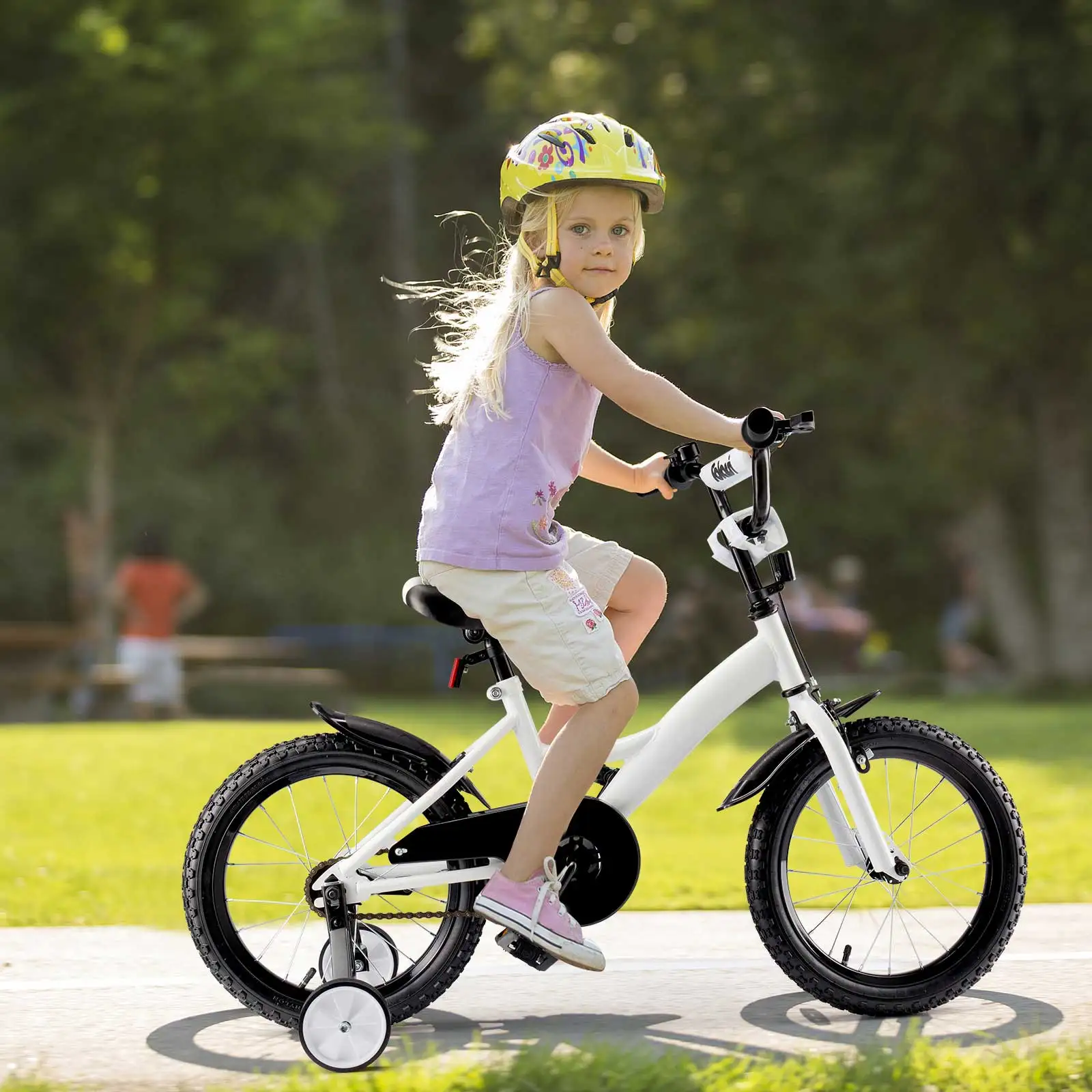 product 2025 model 14 16 18 inch high quality steel frame kids bike with single speed and foot brake ordinary pedal for young riders-4