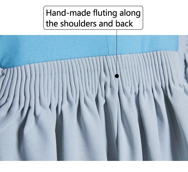 Custom Fluting Traditional Bell Sleeves Revelation Choir Robes Gown With Tunic-like Decoration supplier