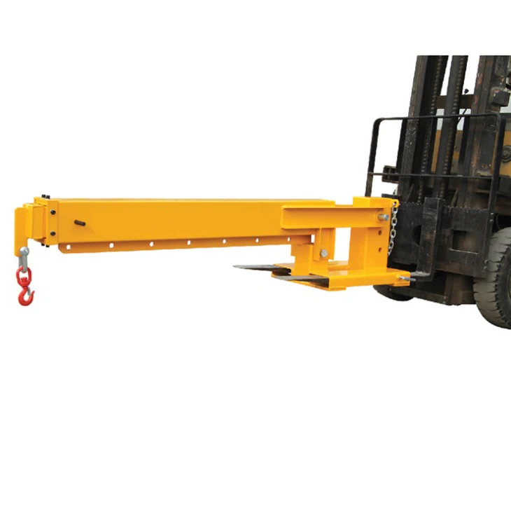 Extendable Forklift Jib Fork Mounted Crane Jib Forklift Crane