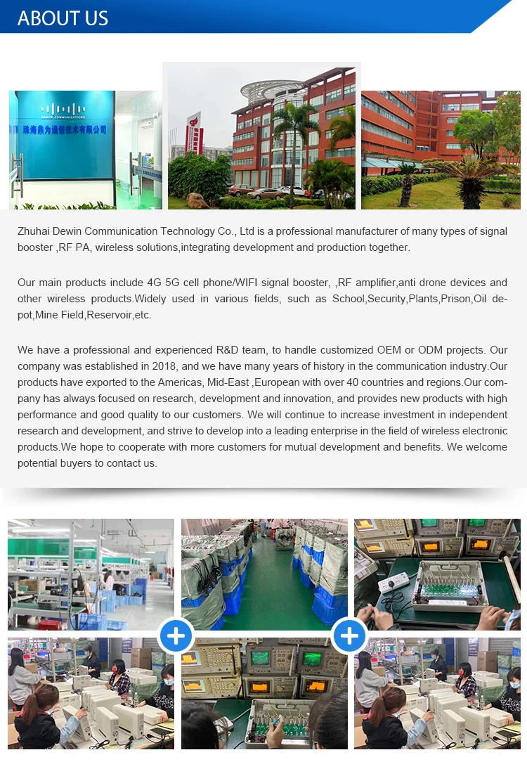 Dewintech DW-SC-01 2 in1 UAV detection 3~5km factory