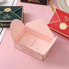 Box Brithday Gift Box Packaging Envelope Shape Wedding Candy Bags Craft Paper Bag Packaging Box