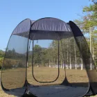 Family Outdoor Family Camping Gazebo Dome Screen House Clear Dome Plastic Pop Up Transparent Bubble Tent